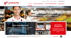 Desktop Screenshot of lambrechts.be