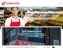 Tablet Screenshot of lambrechts.be